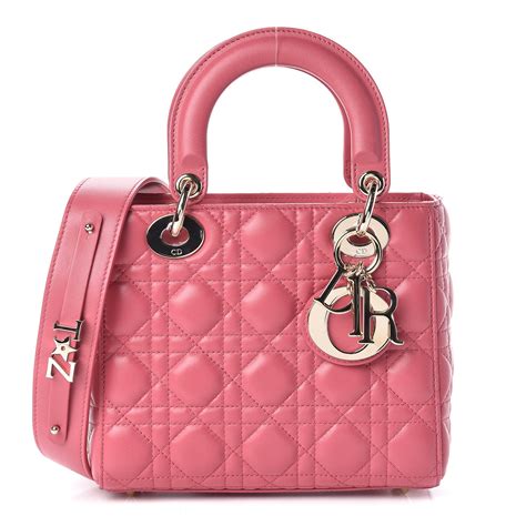 my lady dior pink|lambskin cannage pink.